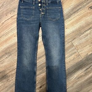 Women, Zara boot cut jeans, size 24